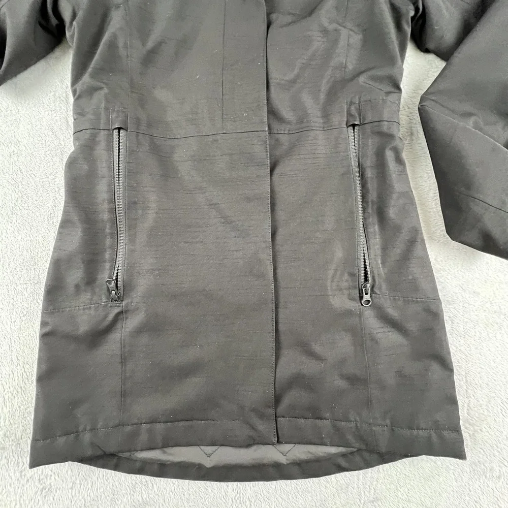 The North Face Coat Womens XS Black DryVent Insulated Long Hooded Parka NF0A3C8G - Picture 5 of 16